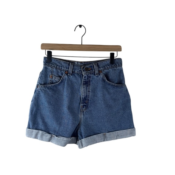 Levi's Pants - Vintage 90s Levis 910 Womens 9 Junior Classic Fit Distressed Denim Jean Shorts